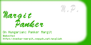 margit panker business card